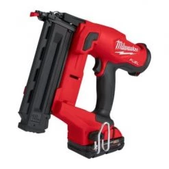 Cloueuse sans fil Milwaukee M18 FN18GS-202X - Set cloueur mini Li-Ion 18V (2x batterie 2,0Ah) dans HD-box - 18GA - 16-54mm