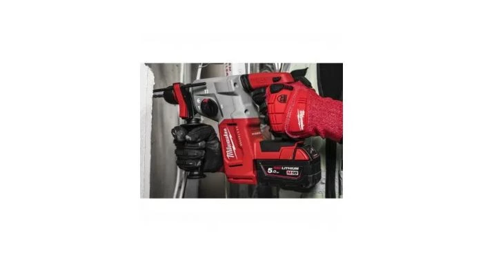 Perforateur burineur sans fil Milwaukee M18 BLHX-502X Perfo-burineur sans-fil - 18V Li-ion - SDS-plus - 2 batteries 5,0 Ah - HD Box - 2,3 J - Brushless - 4933478892 6 Perforateur burineur sans fil Milwaukee M18 BLHX-502X Perfo-burineur sans-fil - 18V Li-ion - SDS-plus - 2 batteries 5,0 Ah - HD Box - 2,3 J - Brushless - 4933478892 – Image 4