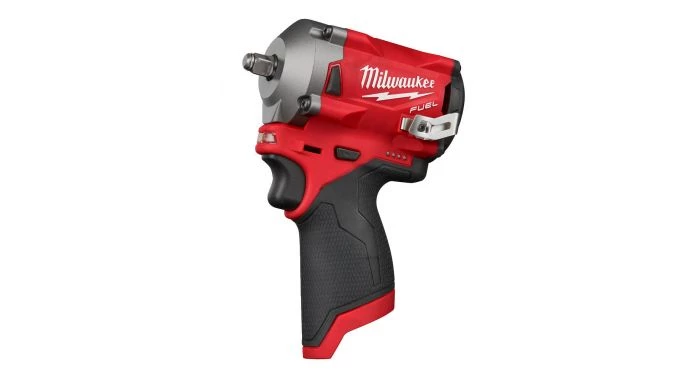 Clé à choc sans fil Milwaukee M12 FIW38-0 - Clé à choc sans fil Li-Ion 12V (machine seule) - 339 Nm - 3/8" - moteur brushless - 4933464612 4 Clé à choc sans fil Milwaukee M12 FIW38-0 - Clé à choc sans fil Li-Ion 12V (machine seule) - 339 Nm - 3/8" - moteur brushless - 4933464612 – Image 2