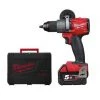 Perceuse à percussion sans fil Ensemble perceuse / tournevis sans fil Milwaukee M18 FPD2-502X 18V Li-Ion (2x batterie 5.0Ah) en HD Box - carbone sans balais - 4933464264 -Milwaukee Soldes Boutique 2ee7644101785b41f1839c5caeffa135