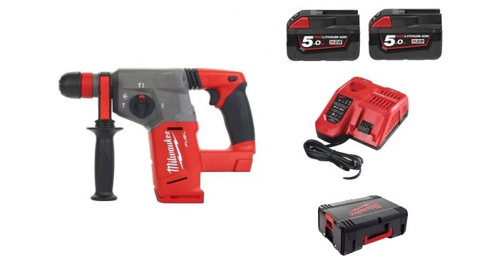 Perforateur burineur sans fil Milwaukee M18 CHX-502X Li-Ion marteau-perforateur - SDS+ - 18V - 4933451381 3 Perforateur burineur sans fil Milwaukee M18 CHX-502X Li-Ion marteau-perforateur - SDS+ - 18V - 4933451381