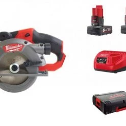 Scie circulaire sans fil Milwaukee M12CCS44-602X Scie circulaire - 12V - 4933451512