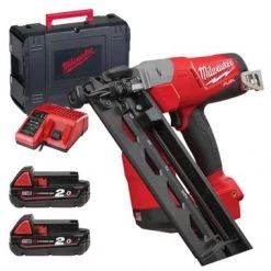Cloueuse sans fil Milwaukee M18 CN16GA -202X Agrafeuse de clous à tête perdue - 18V - 4933451570