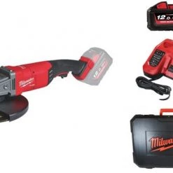 Meuleuse d'angle sans fil Milwaukee M18 FLAG230XPDB-121C Jeu de meuleuses d'angle à batterie Li-Ion 18 V (1 batterie 12.0Ah) - 230mm - sans balais - 4933464115