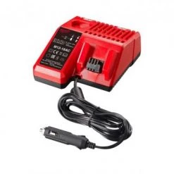 Chargeur de batterie Milwaukee M12-18 AC Chargeur de voiture 12V-14,4V-18V Li-Ion - 4932459205