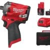 Clé à choc sans fil Milwaukee M12 FIWF12-422X - Set clé à choc Li-Ion 12 V (1x batterie 2,0 Ah + 1x batterie 4,0 Ah) dans HD Box - 339 Nm - 1/2" - moteur brushless - 4933464616 1 Clé à choc sans fil Milwaukee M12 FIWF12-422X - Set clé à choc Li-Ion 12 V (1x batterie 2,0 Ah + 1x batterie 4,0 Ah) dans HD Box - 339 Nm - 1/2" - moteur brushless - 4933464616 -Milwaukee Soldes Boutique 5cdf0ab1d5fe1517c417ec3ee69d4d60