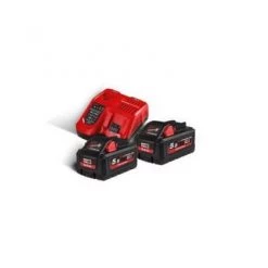 Milwaukee Soldes Boutique 15 Kit de démarrage sans fil Milwaukee M18 HNRG-552 18V Li-Ion High Output NRG Set de démarrage (2x 5.5Ah accu) + rapidechargeur - 4933464713