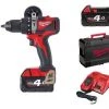 Perceuse à percussion sans fil Milwaukee M18 BLPD2-402X Ensemble perceuse / tournevis à percussion sur batterie 18V Li-Ion (2x batterie 4.0Ah) dans un boîtier HD - sans balai - 82Nm - 4933464560 -Milwaukee Soldes Boutique 6ceeddc948048a4ebedfc489c9984ce2