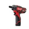 Perceuse visseuse sans fil Milwaukee M12 BD-202C - Set perceuse visseuse Li-Ion 12V (2x batterie 2.0Ah) dans mallette - 30Nm - 4933441900