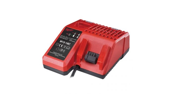 Chargeur de batterie Milwaukee M12-18 C - Chargeur batterie Lithium-ion 12-18V - 2.0, 4.0 et 5.0Ah - 4932352959 3 Chargeur de batterie Milwaukee M12-18 C - Chargeur batterie Lithium-ion 12-18V - 2.0, 4.0 et 5.0Ah - 4932352959