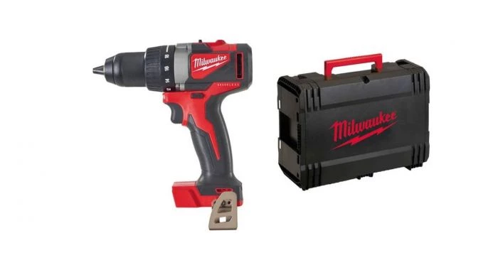 Perceuse visseuse sans fil Milwaukee M18 BLDD2-402X Batterie Li-Ion 18V Set perceuse / tournevis à percussion dans un boîtier HD - carbone sans balais - 82Nm - 4933464559 4 Perceuse visseuse sans fil Milwaukee M18 BLDD2-402X Batterie Li-Ion 18V Set perceuse / tournevis à percussion dans un boîtier HD - carbone sans balais - 82Nm - 4933464559 – Image 2