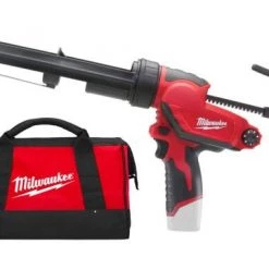Pistolet à colle sans fil Milwaukee M12 PCG/310C-0 Pistolet à colle / mastic sans fil avec porte-cartouche - 12V Li-ion - Machine seule - 4933441783