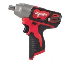 Clé à choc sans fil Milwaukee M12 BIW12-0 - Clé à choc sans fil Li-Ion 12V (machine seule) - 138 Nm - 1/2" - 4933447134