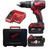Perceuse à percussion sans fil Milwaukee M18 BPD-402C Li-Ion perceuse à percussion compacte - 18V - 4933443520