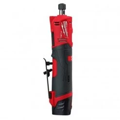 Meuleuse droite sans fil Milwaukee M12 FDGS-422B - Set meuleuse droite Li-Ion 12V (1x batterie 2,0Ah & 1x 4,0Ah) dans étui - 6/8mm - moteur brushless