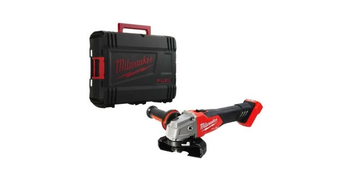 Meuleuse d'angle sans fil Milwaukee M18 FSAG125X-0X - Meuleuse d'angle sans fil Li-Ion 18V (machine seule) dans HD Box - 125 mm - moteur brushless - 4933478428 4 Meuleuse d'angle sans fil Milwaukee M18 FSAG125X-0X - Meuleuse d'angle sans fil Li-Ion 18V (machine seule) dans HD Box - 125 mm - moteur brushless - 4933478428 – Image 2
