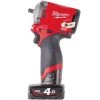 Clé à choc sans fil Milwaukee M12 FIW38-422X - Set clé a choc Li-Ion 12V (1x batterie 2,0 Ah + 1x batterie 4,0 Ah) dans HD-Box - 339Nm - 3/8" - moteur brushless - 4933464613 -Milwaukee Soldes Boutique eb9cab6943c5306caddeef810dec50c7