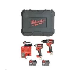 Pack outils sans fil Milwaukee M18 CBLPP2A-402C - Set perceuse à percussion (M18 CBLPD-0) & visseuse à choc (M18 CBLID-0) (2x batterie 4,0Ah) dans HD box - 4933464536 7 Pack outils sans fil Milwaukee M18 CBLPP2A-402C - Set perceuse à percussion (M18 CBLPD-0) & visseuse à choc (M18 CBLID-0) (2x batterie 4,0Ah) dans HD box - 4933464536 -Milwaukee Soldes Boutique ed6913603a40e4452e28109907e6dea3