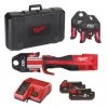 Pince à sertir sans fil Milwaukee M18 BLHPT-202CM SET Sertisseuse compacte à moteur sans charbon - 18V - 4933451133