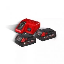 Milwaukee Soldes Boutique 13 Kit de démarrage sans fil Milwaukee M18 NRG-202 18V Li-Ion Set de démarrage batteries et chargeur - 2,0Ah